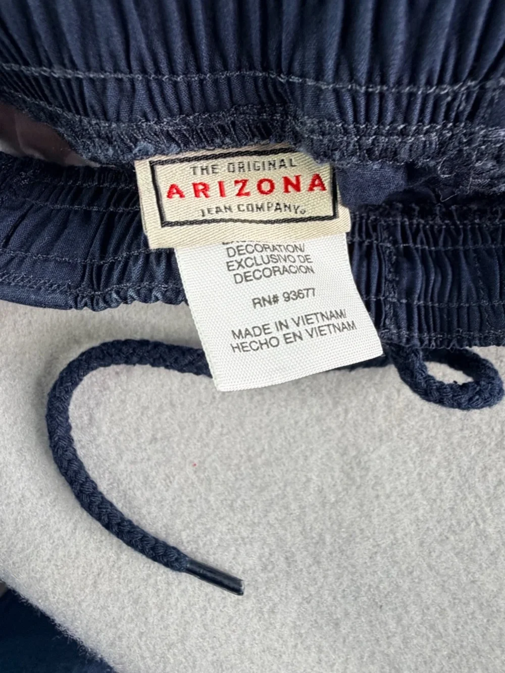 Arizona Shorts Size 4 Lot (2)  Blue Cargo Chino Running Outdoors Bottoms New